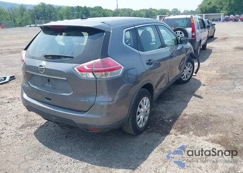 2016 Nissan Rogue S/Sl/Sv z USA, uszkodzony, nr VIN KNMAT2MV7GP676203
